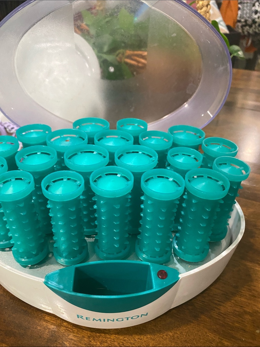 Remington Teal and Purple Heated Roller Set